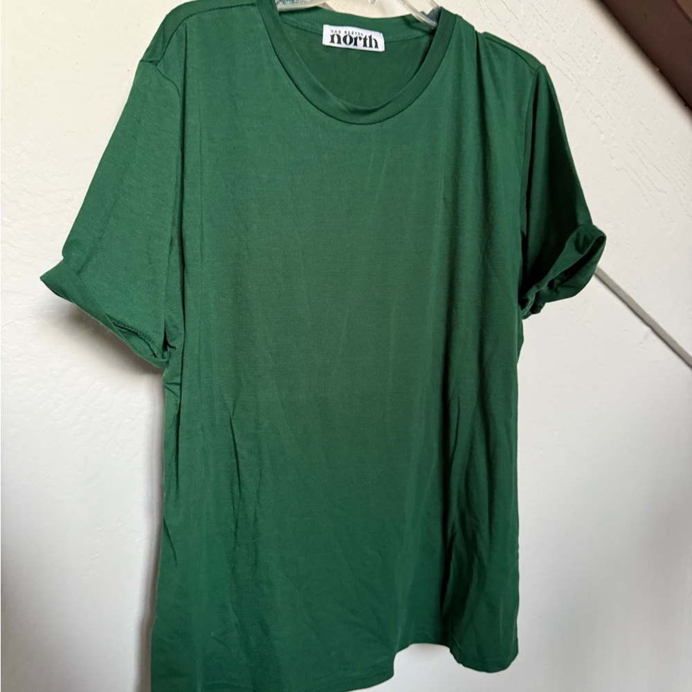 Green Short Sleeve Women's Tee